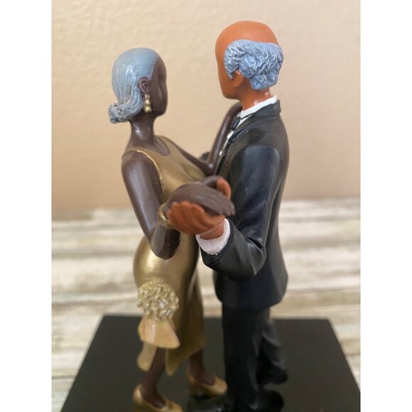 Sass ’n Class Annie Lee "A Scene from RSVP" African American Dancing Couple - Picture 8 of 13